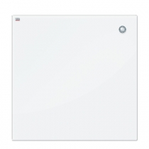 01 Доска стеклянная магнитно-маркерная 60x80 см, белая, OFFICE, "2х3"