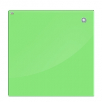 04 Доска стеклянная магнитно-маркерная 60x80 см, зеленая, OFFICE, "2х3"