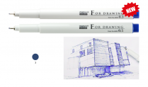 Линер, ручка для черчения и рисования 0.5 мм BLUE MAR4600C/BL/0.5