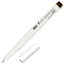 Линер, ручка для черчения и рисования DARK BROWN, MAR4600/DB/0.03