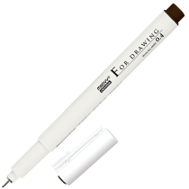 Линер, ручка для черчения и рисования DARK BROWN, MAR4600/DB/0.4