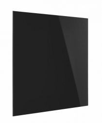 Доска стеклянная магнитно-маркерная, 400х400 мм, черная, Magnetoplan
