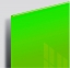Доска магнитно-маркерная стеклянная, зеленая, 45х45 см, 3 магнита, BRAUBERG, 236740